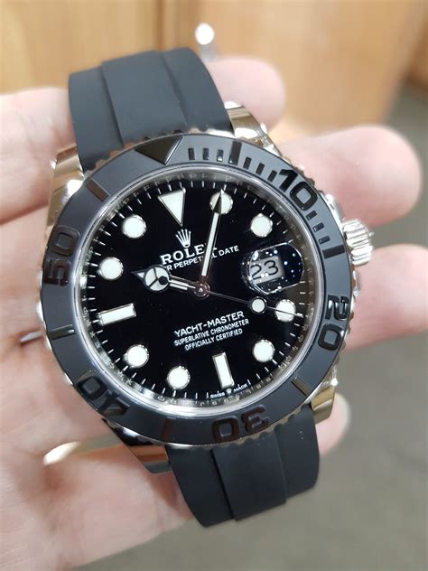 black rolex yachtmaster